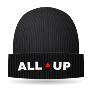 Berretto ALL-UP Lettering Nero
